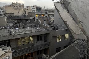 Los ataques de misiles iraníes sobre Israel no cesan. Foto: AFP