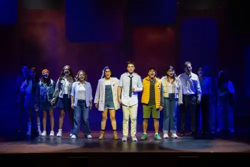 El musical ‘Querido Evan Hansen’ se presenta hasta el domingo 13 de julio en el teatro Nos PUCP. Fotos: Cortesía.