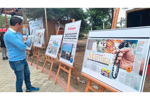 Exposición itinerante  por el Bicentenario del Diario El Peruano llega al Museo de Sitio Chan Chan
