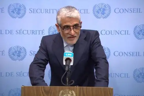 Embajador de Irán ante la ONU, Amir Saeid Jalil Iravani Foto: ANDINA/Difusión