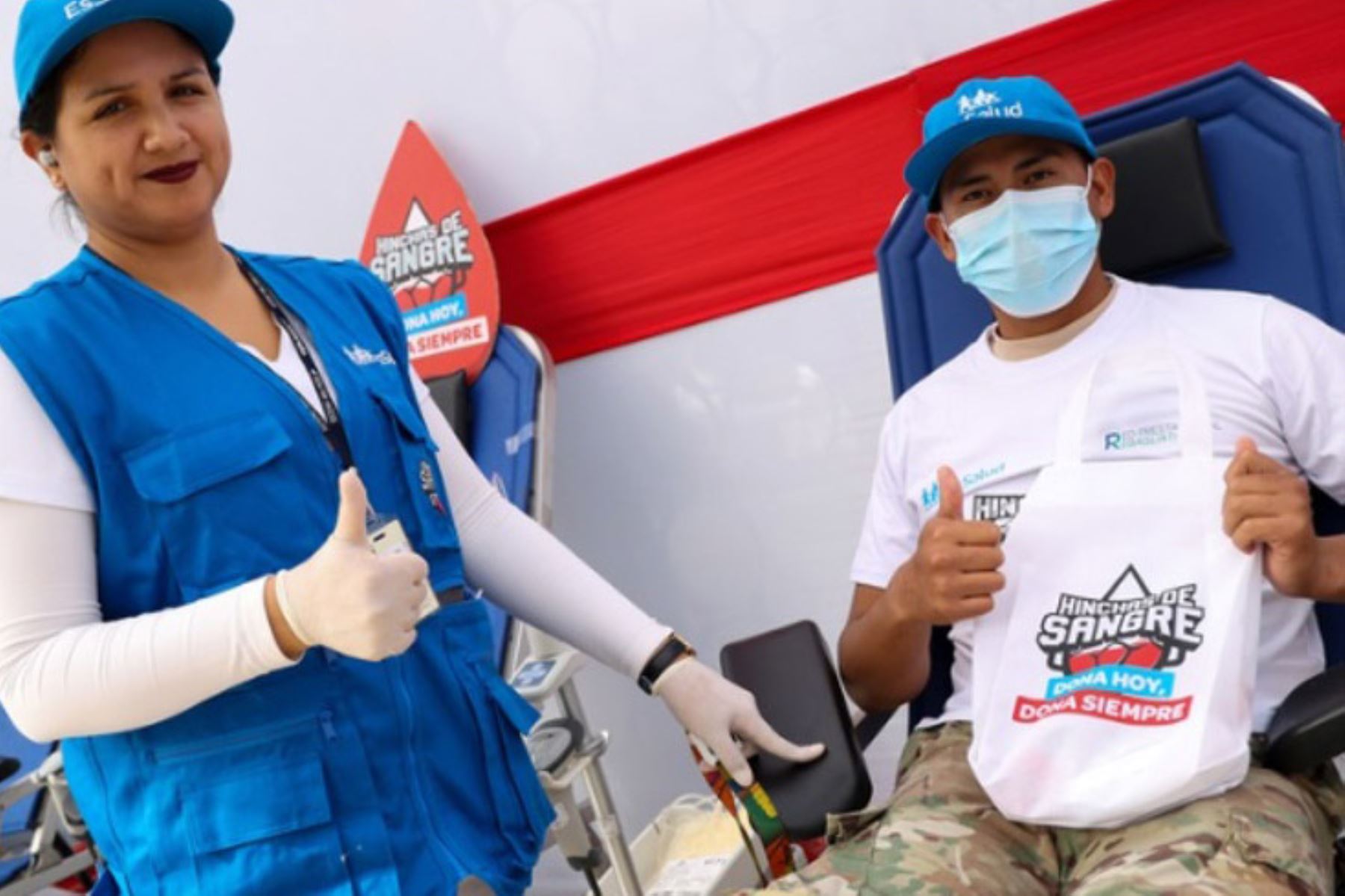 Campaña “Héroes de Sangre” reúne a 100 donantes voluntarios en Lima. Foto: ANDINA/Difusión