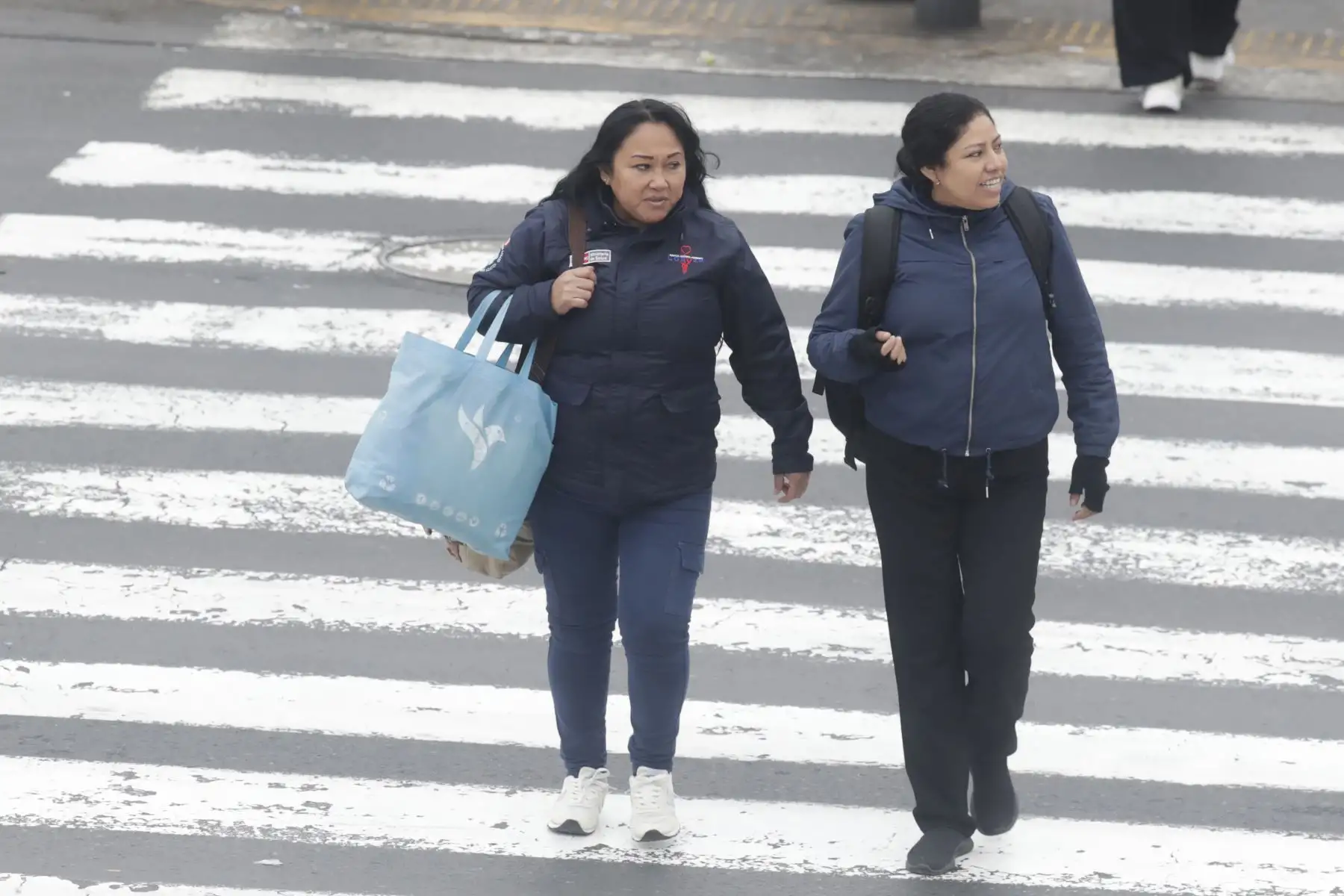 El centro de Lima amanece con  neblina y frío intenso, hoy domingo 15 de junio. Especialistas advierten que bajas temperaturas se mantendrán en el mes de junio.
Foto: ANDINA/Eddy Ramos
