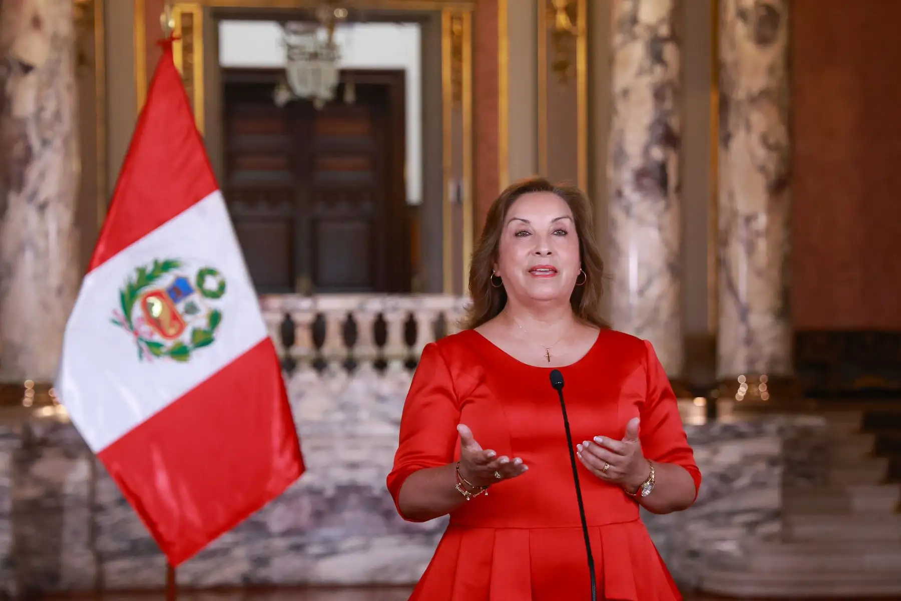 Presidenta de la República, Dina Boluarte envía mensaje a los padres del país.
Foto: ANDINA/Prensa Presidencia