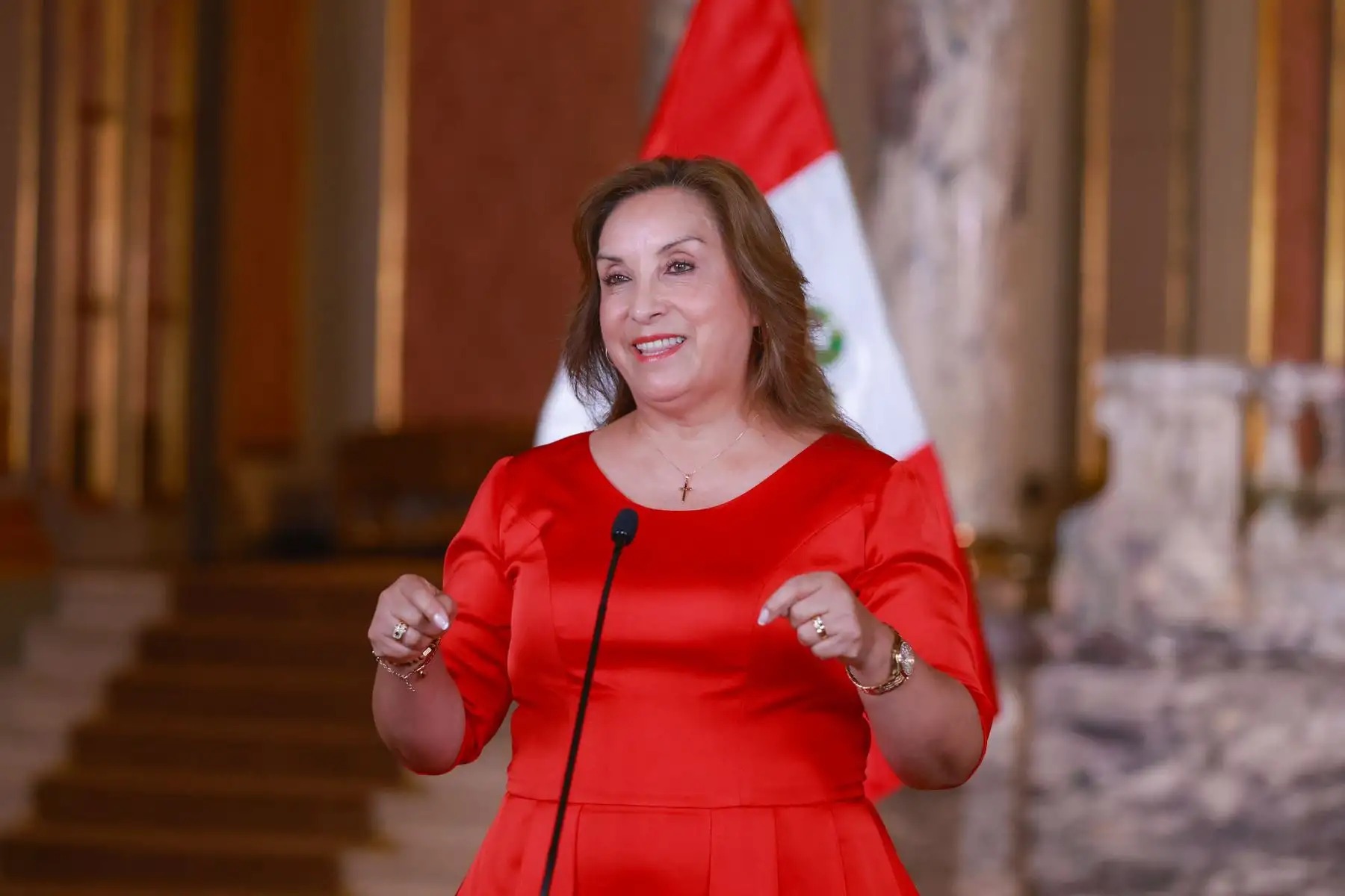 Presidenta de la República, Dina Boluarte envía mensaje a los padres del país.
Foto: ANDINA/Prensa Presidencia