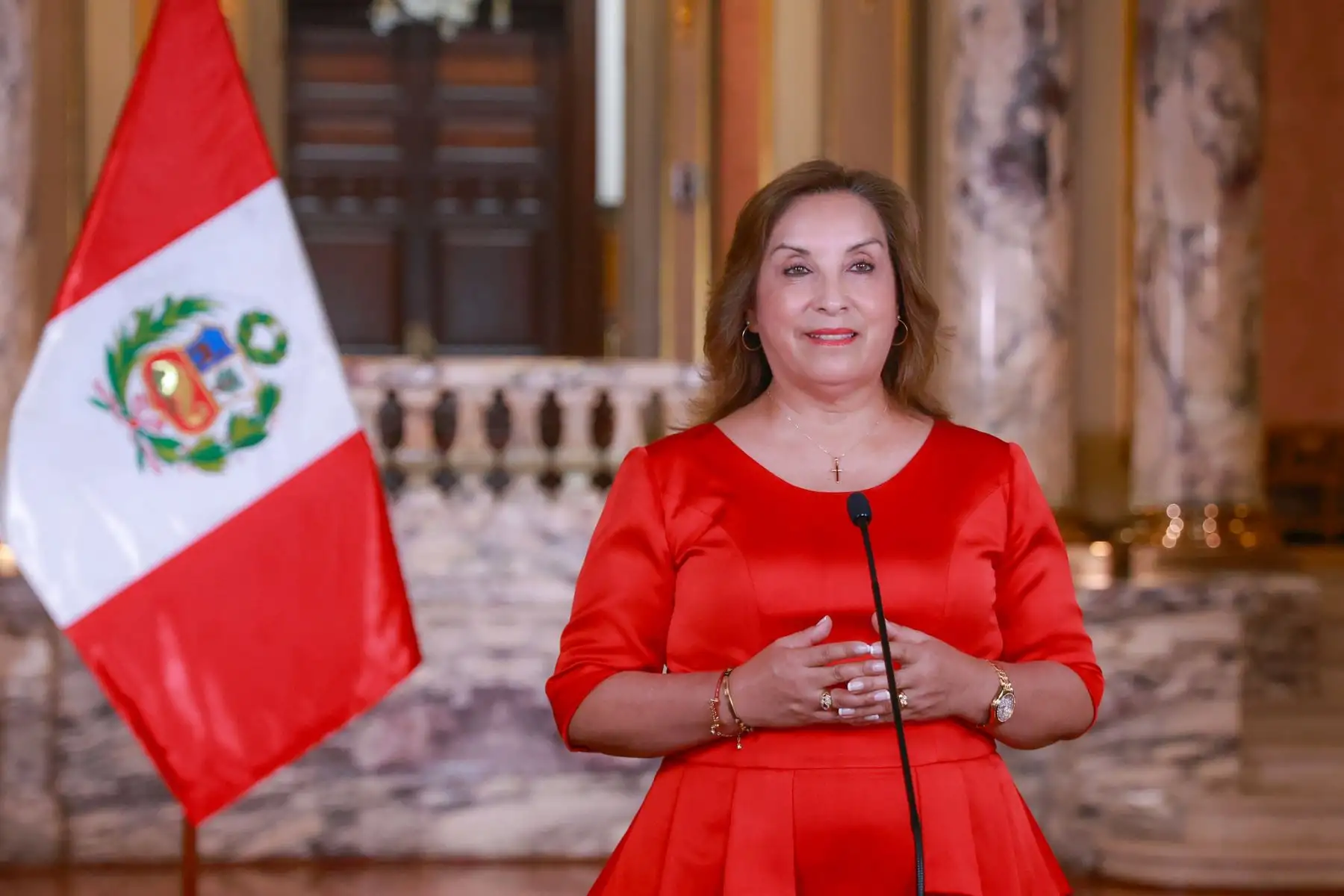 Presidenta de la República, Dina Boluarte envía mensaje a los padres del país.
Foto: ANDINA/Prensa Presidencia