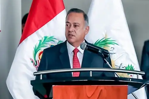 El gerente general adjunto de cosco Shipping Ports Chancay, Gonzalo Ríos
