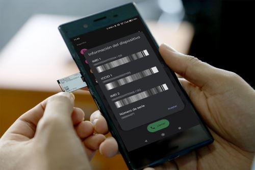 Robo de celulares. Cortesía