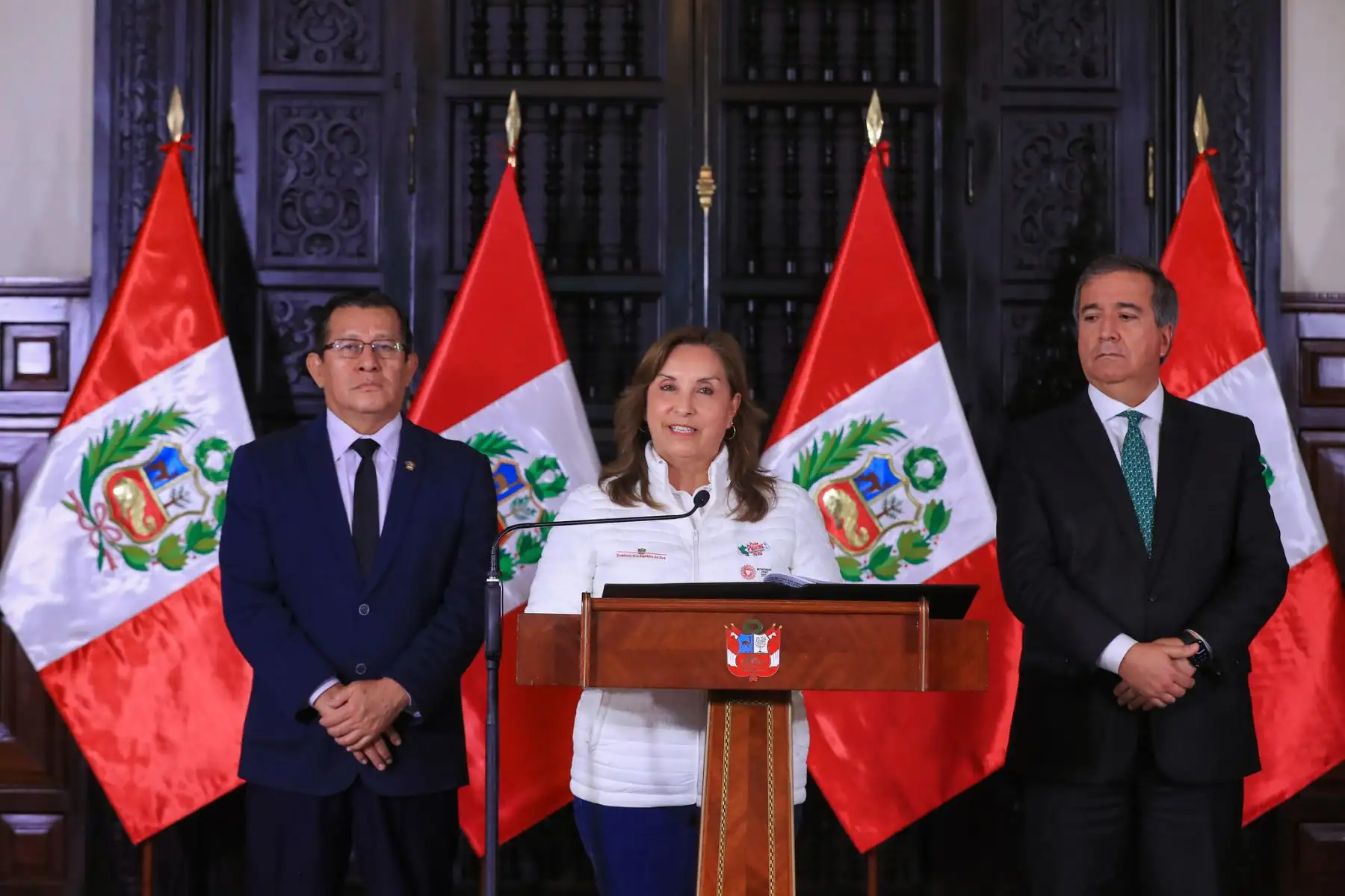 Presidenta Boluarte promulga ley que fortalece a los gobiernos locales con aumento progresivo del Foncomun. Foto: ANDINA/Prensa Presidencia