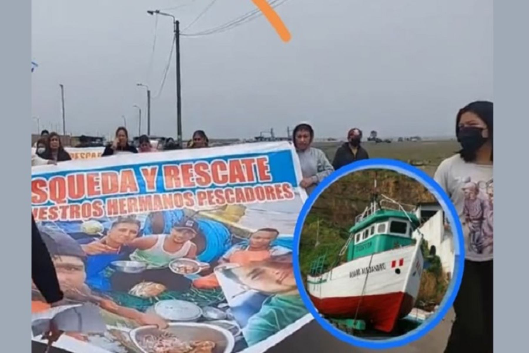 Familiares realizaron vigilia y hoy bloqueron la Panamericana Norte para llamar la atención de las autoridaddes.