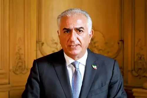 Imagen captada del video que Reza Pahlaví, hijo del último sha de Irán, difundió en redes sociales. Foto: Captura de pantalla/X.