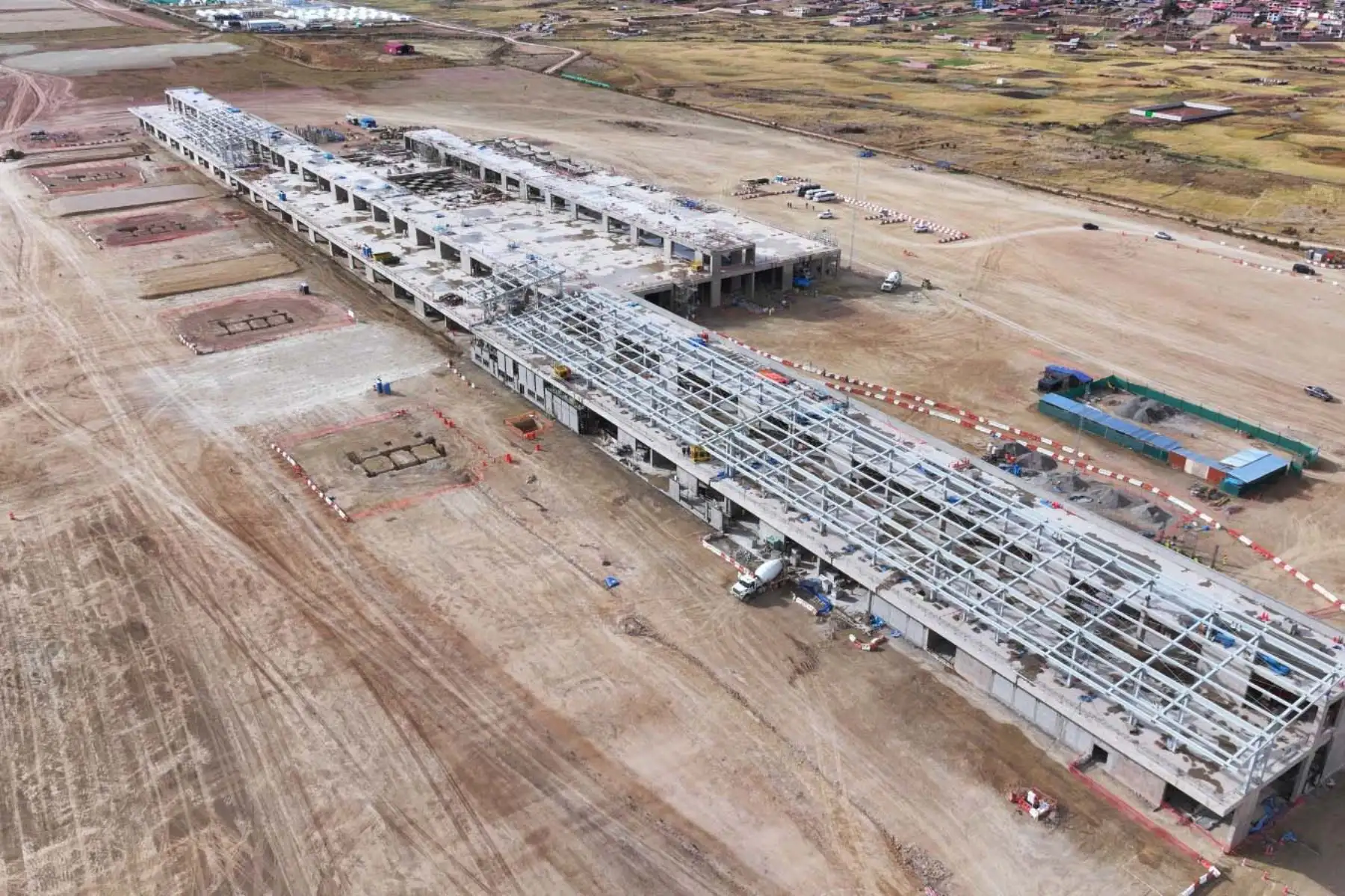 Aeropuerto Internacional de Chinchero ya presenta avance físico de 33% | Agencia Andina