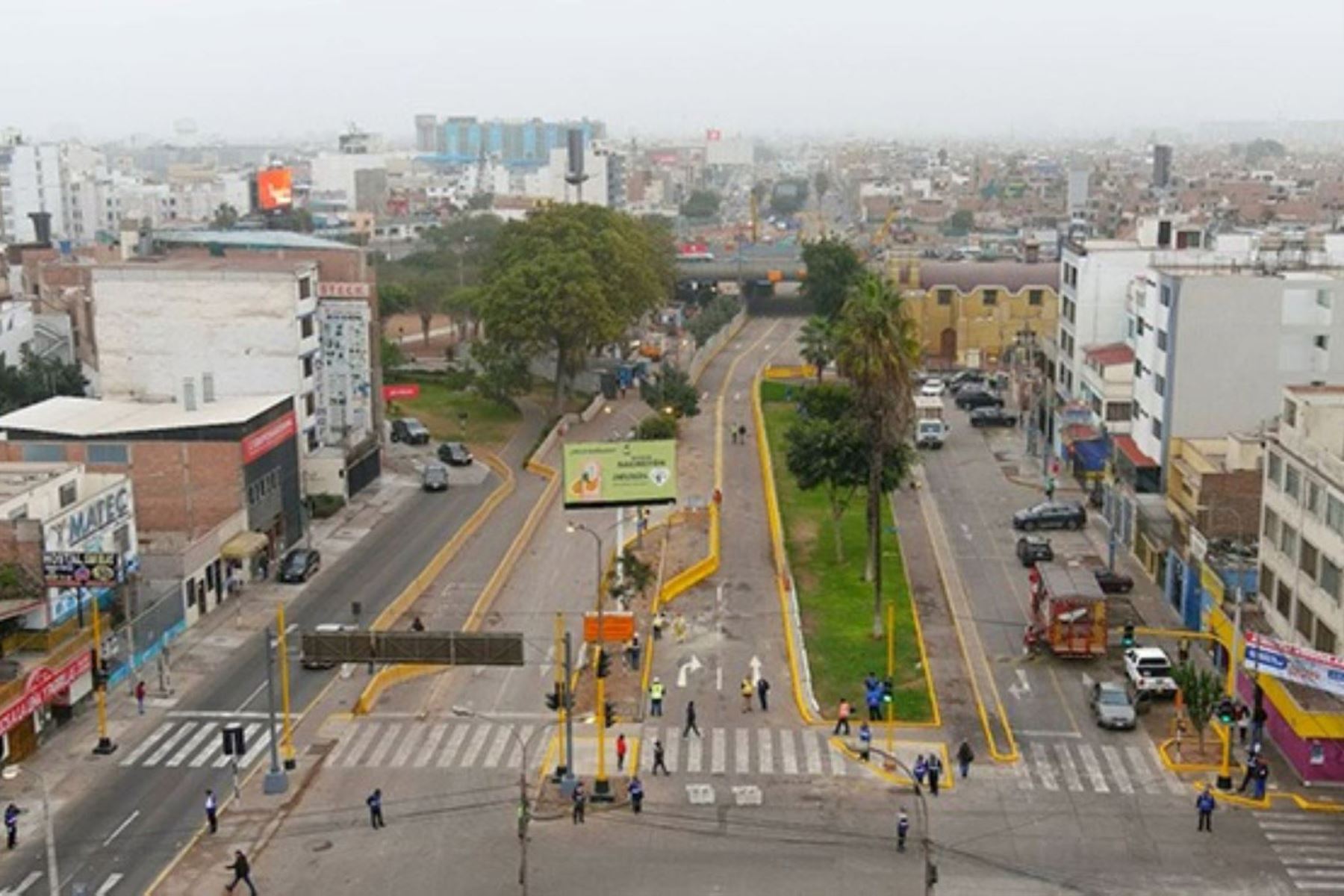 El Ministerio de Transportes y Comunicaciones (MTC) informa que se han liberado tres cuadras de la avenida Óscar R. Benavides, en el límite distrital entre el Callao Cercado y Bellavista, en la Provincia Constitucional del Callao. Foto: ANDINA/Difusión