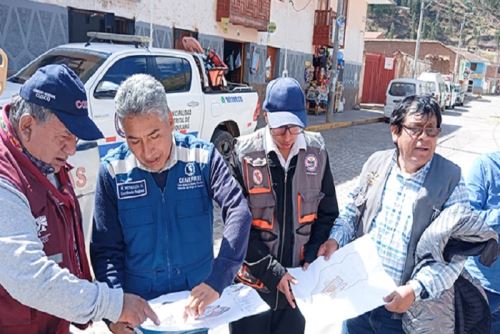 Cenepred visitó zonas en riesgo por fenómenos naturales en distrito cusqueño de Quiquijana