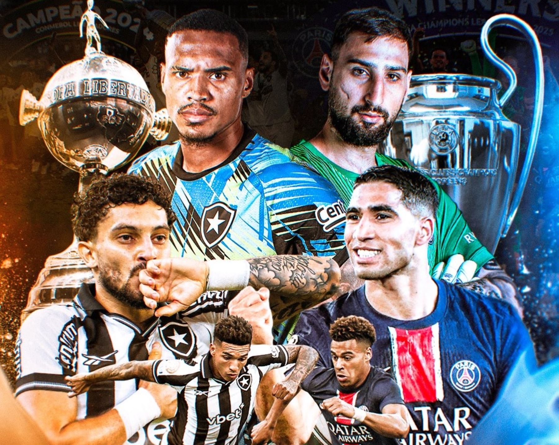 El los vigentes campeones de la Liga de Campeones y Copa Libertadores estarán frente a frente en Los Ángeles