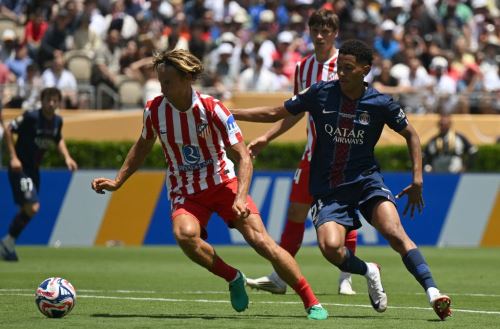 El partido entre parís Saint-Germain y Atlético de Madrid llevó más de 80 mil aficionados al estadio