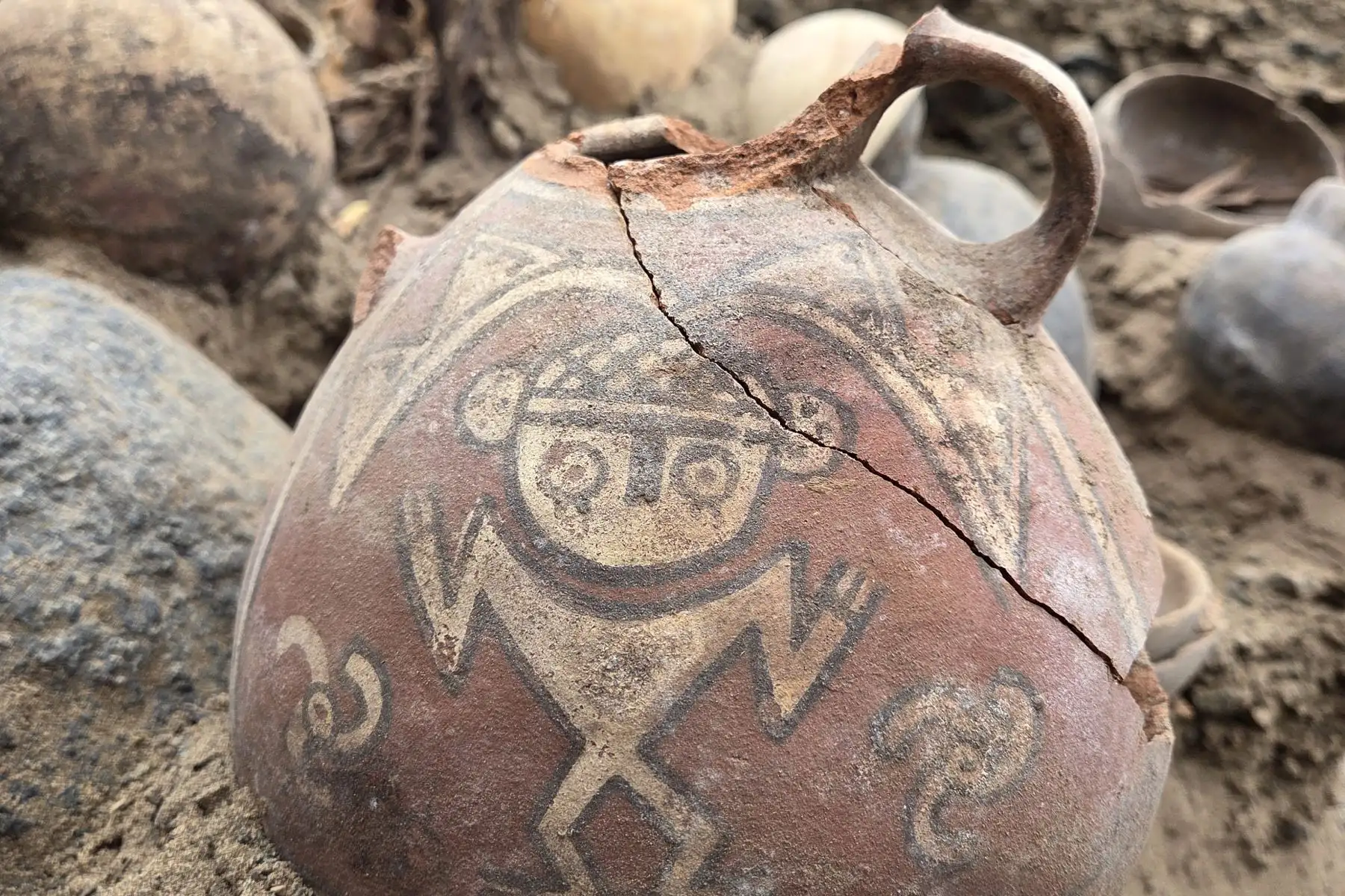 Sin embargo, debido a la amplia urbanización se ha perdido gran parte de los contextos funerarios. Foto: Cortesía Jose Pablo Aliaga