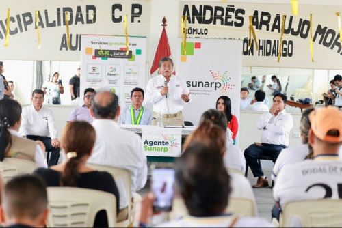 El ministro de Justicia también participó en una mesa de trabajo con autoridades de la Municipalidad Provincial de Tumbes.