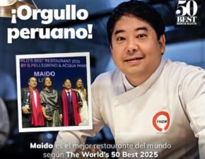 Mincetur felicita al restaurante peruano Maido por ser elegido el primero entre los 50 mejores restaurantes del mundo. Foto: Cortesía.