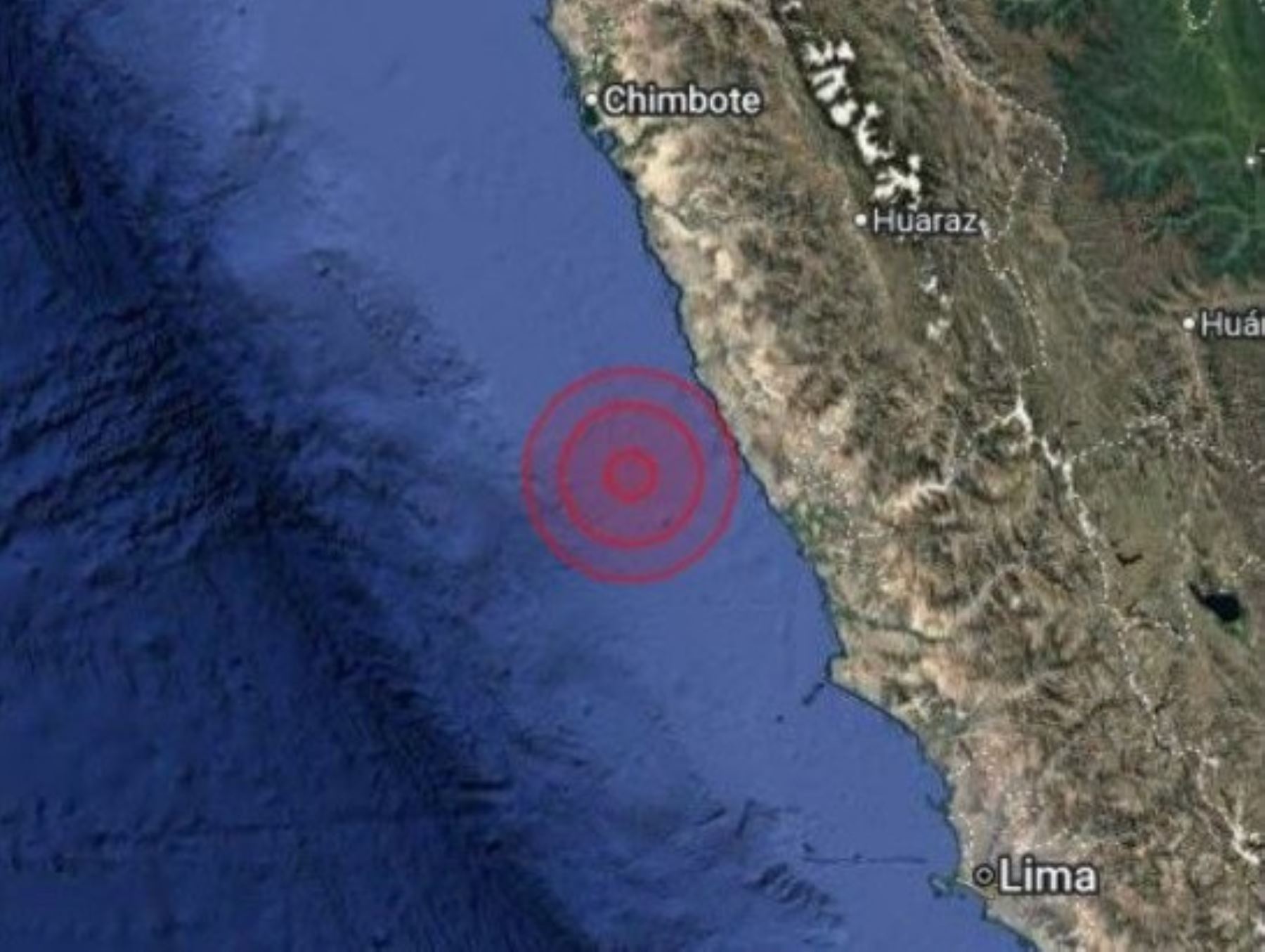 Temblor de magnitud 3.7 afectó Huarmey, en Áncash.