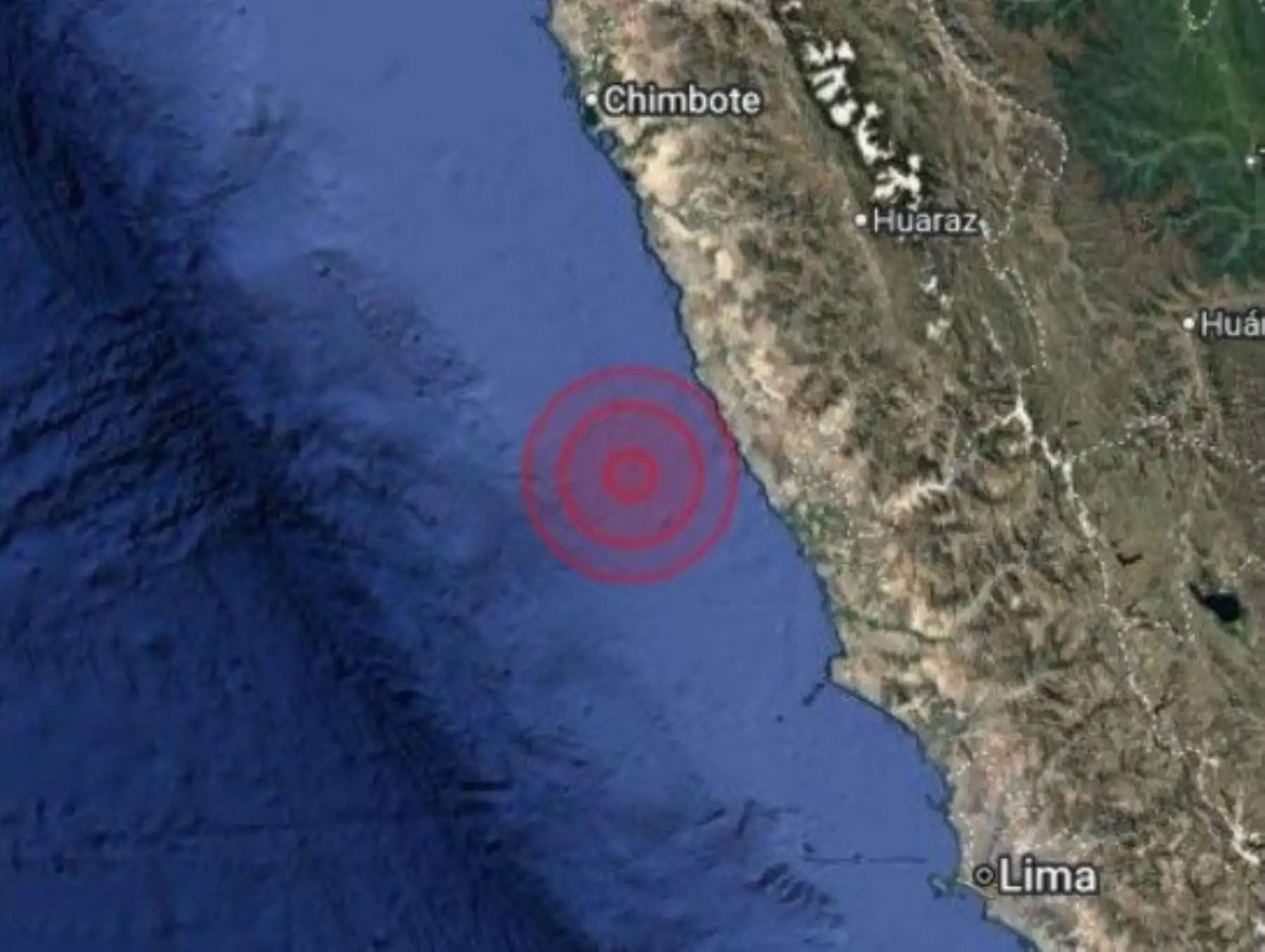 Temblor de magnitud 3.7 afectó Huarmey, en Áncash.