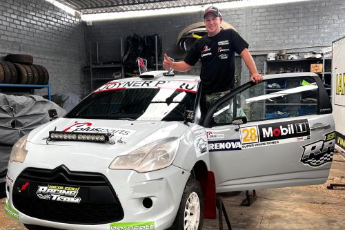 El piloto internacional Ian Sierlecki, campeón del Rally Mobil Chile, listo para competir en las alturas de Cusco