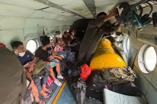 Esta acción reafirma el compromiso del Gobierno Nacional con la protección de la vida y la salud de todos los peruanos. Foto: Mindef