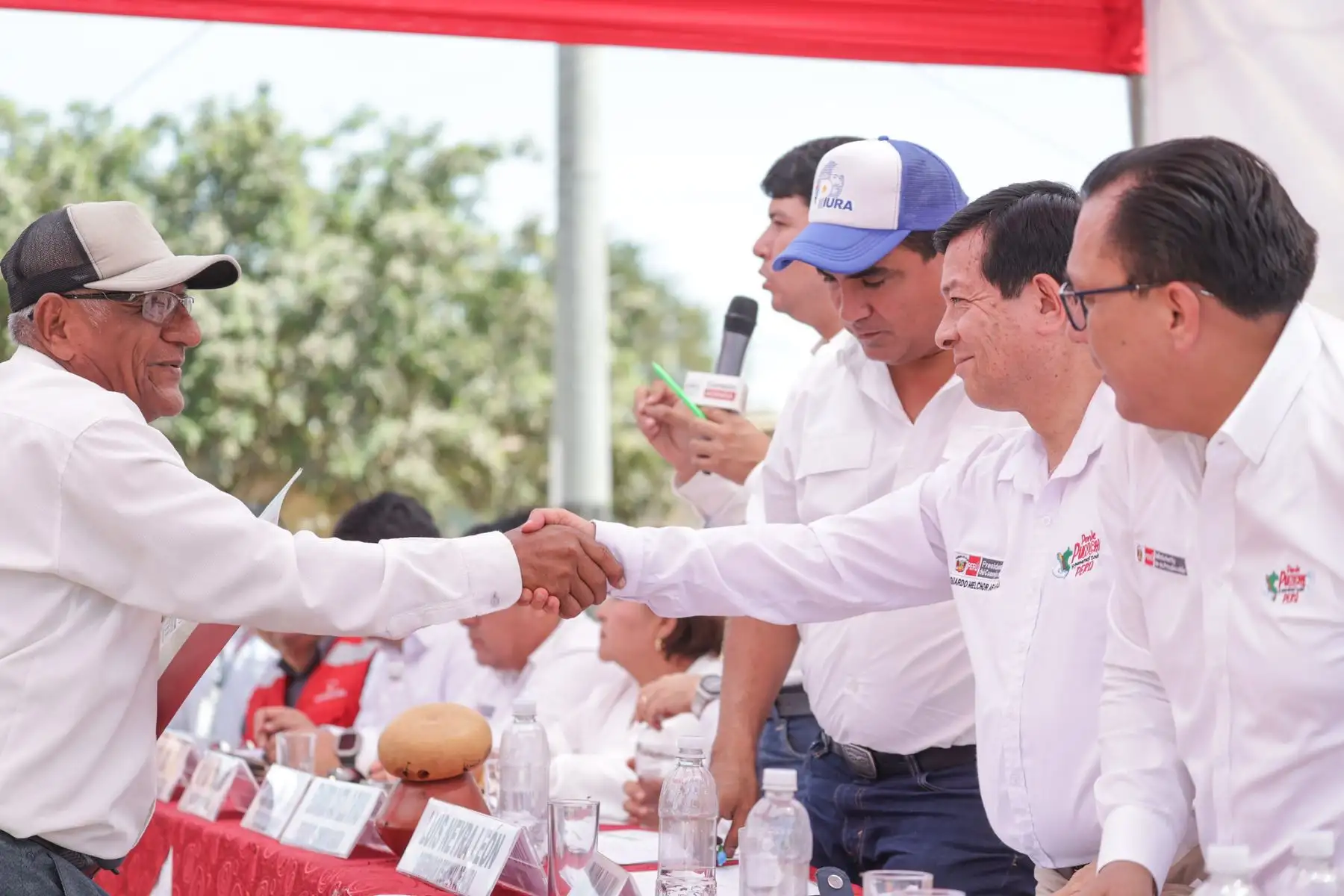 Premier Eduardo Arana realiza visita de trabajo en Piura. Foto:ANDINA/PCM