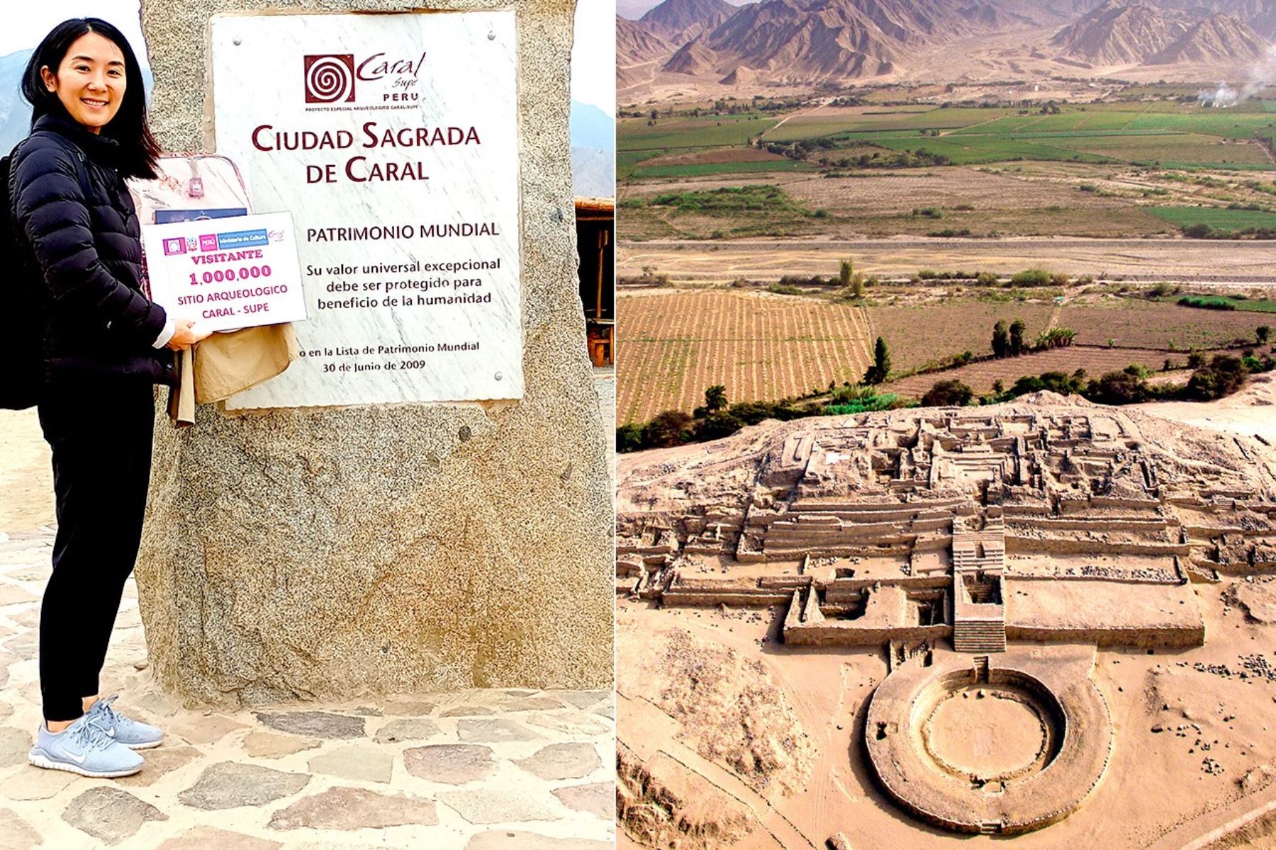 Este mes, la Ciudad Sagrada de Caral-Supe celebra un nuevo aniversario de su inscripción en la Lista de Patrimonio Mundial de la Unesco. Foto: ZAC