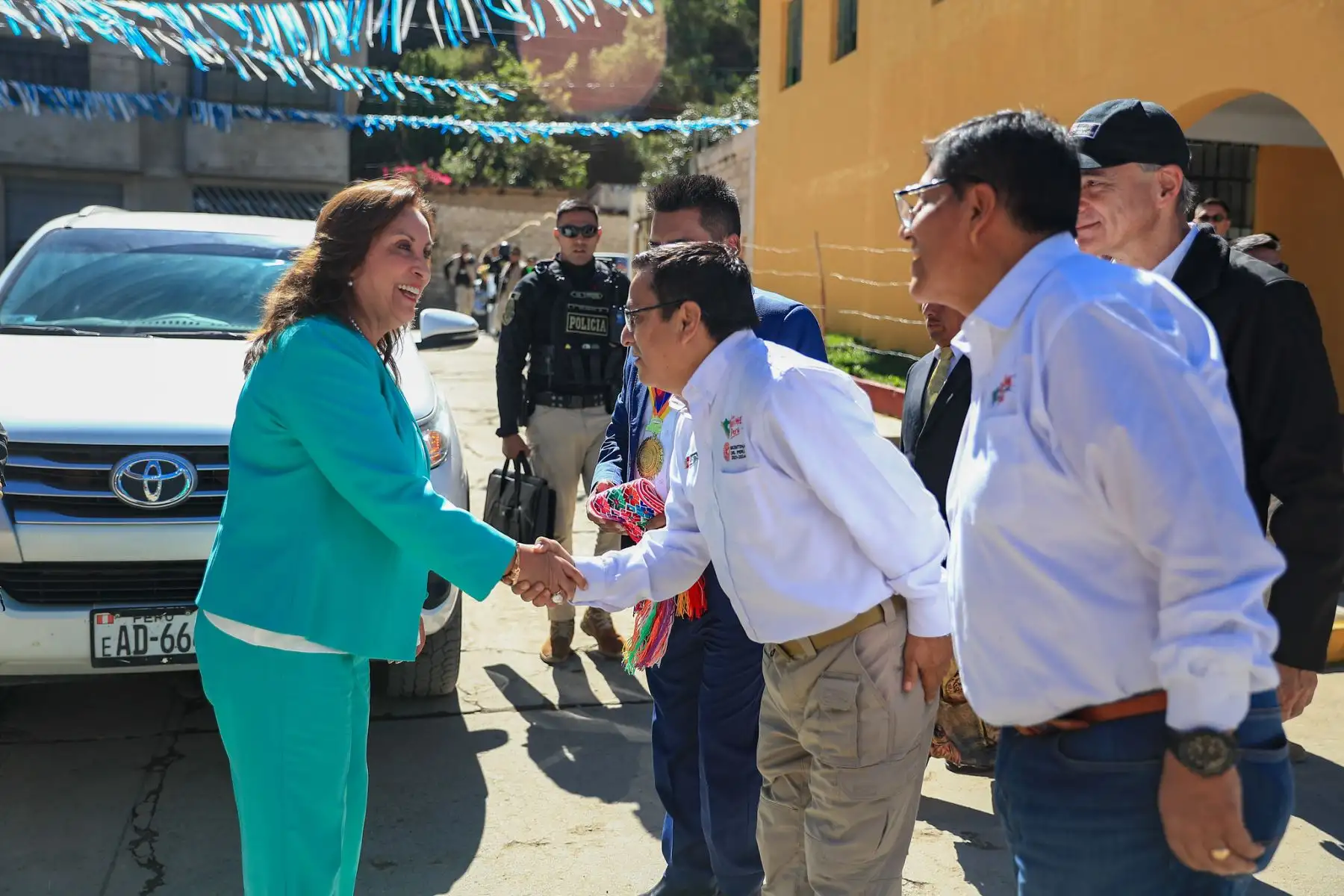 Presidenta Dina Boluarte, participa en la ceremonia conmemorativa por el Bicentenario de la provincia de Aymaraes, en la región Apurímac.
Foto: ANDINA/Prensa Presidencia
