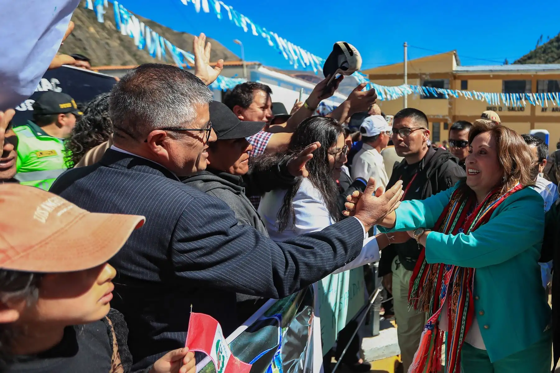 Presidenta Dina Boluarte, participa en la ceremonia conmemorativa por el Bicentenario de la provincia de Aymaraes, en la región Apurímac.
Foto: ANDINA/Prensa Presidencia