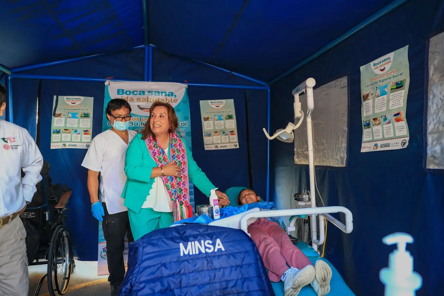 Presidenta Dina Boluarte, participa en la ceremonia conmemorativa por el Bicentenario de la provincia de Aymaraes, en la región Apurímac.
Foto: ANDINA/Prensa Presidencia