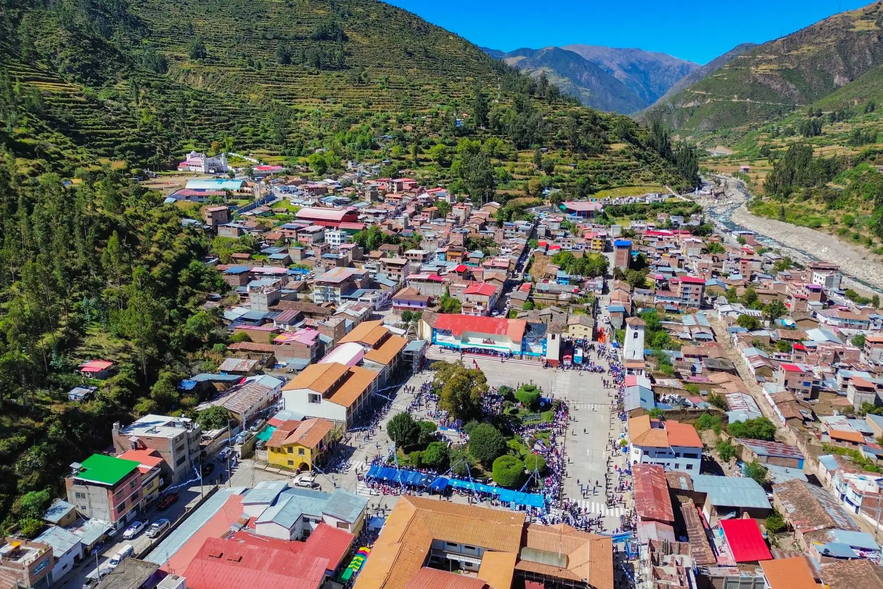 Presidenta Dina Boluarte, participa en la ceremonia conmemorativa por el Bicentenario de la provincia de Aymaraes, en la región Apurímac.
Foto: ANDINA/Prensa Presidencia
