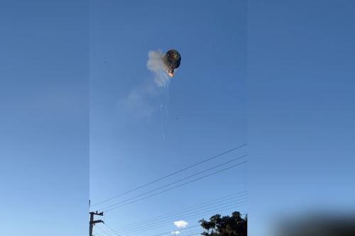 Al menos ocho personas murieron al caer un globo aerostático en Brasil