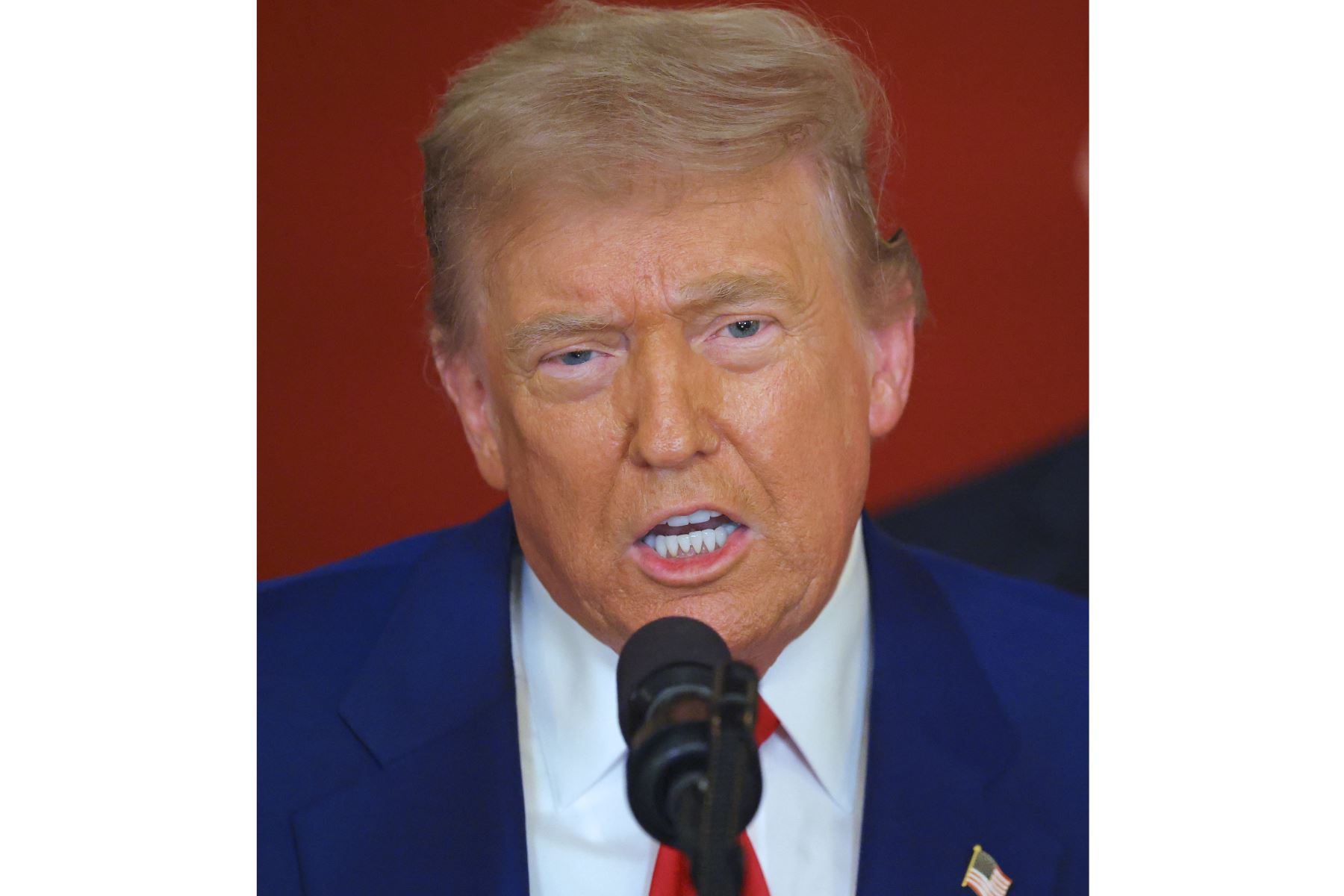 Presidente de Estados Unidos, Donald Trump Foto: AFP