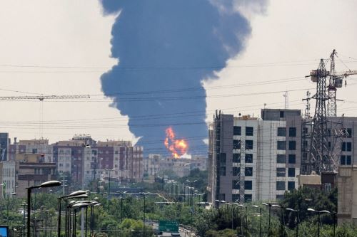 Una zona de Irán bajo los efectos de los bombardeos israelíes (imagen referencial). Foto: AFP
