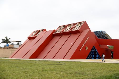 El museo Tumbas Reales de Sipán es uno de los más visitados del país y hasta las primeras semanas de junio ya había superado los 70,000 asistentes.  ANDINA/Daniel Bracamonte
