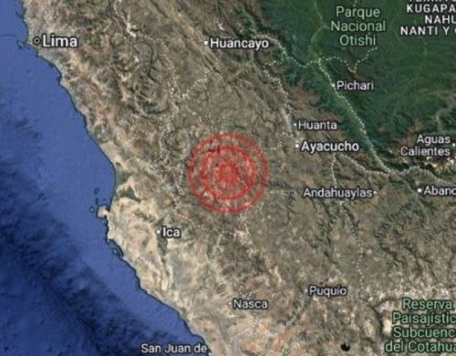 Huancavelica fue remecida en las primeras horas de hoy lunes 23 de junio por un sismo de magnitud 4.2, informó el IGP.