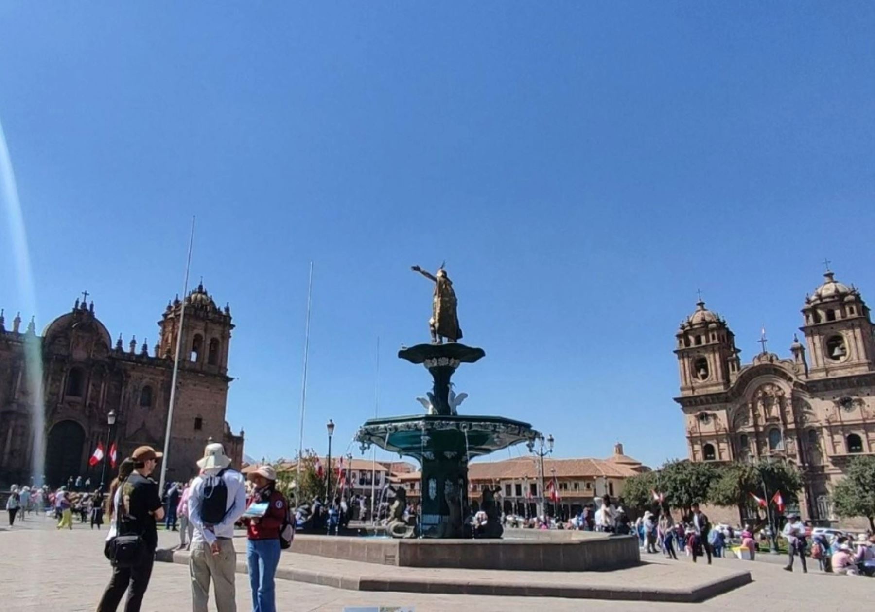 El Senamhi advirtió que Cusco soportará esta semana, la principal de su mes jubilar, temperaturas elevadas que podrían registrar valores de hasta 30 °C. ANDINA/Percy Hurtado Santillán