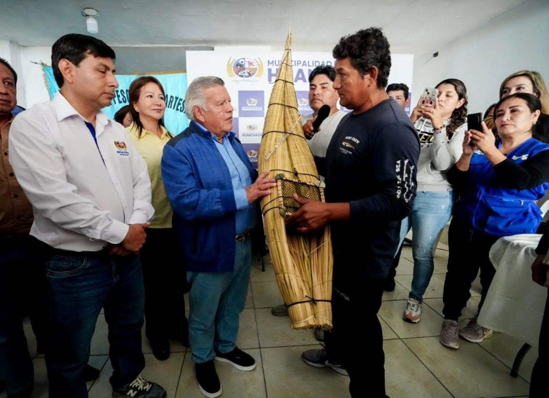 Asociación de Pescadores de Huanchaco obtiene certificado de posesión de la Reserva Balsares. ANDINA/Difusión