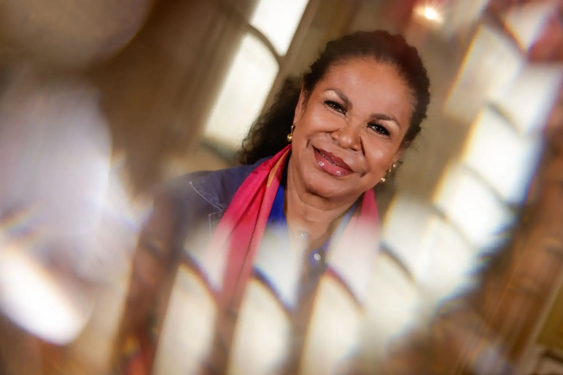 Entrevista a la cantante peruana Eva Ayllón. Foto: ANDINA/Luis Iparraguirre