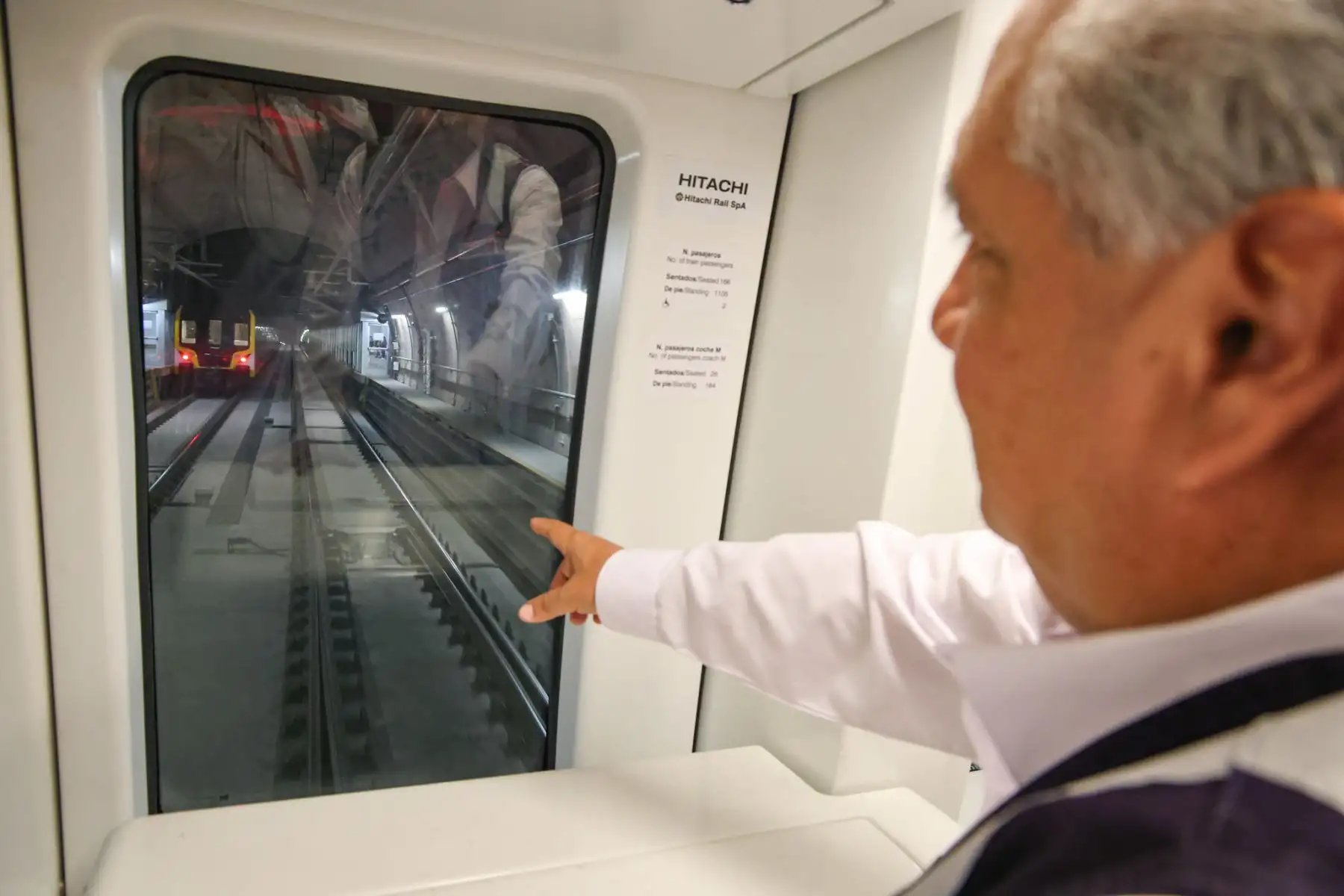 El ministro César Sandoval inspeccionó las cinco estaciones de la Etapa 1A, de Ate a Santa Anita, y resaltó el impacto del primer tren subterráneo del Perú. Foto: MTC