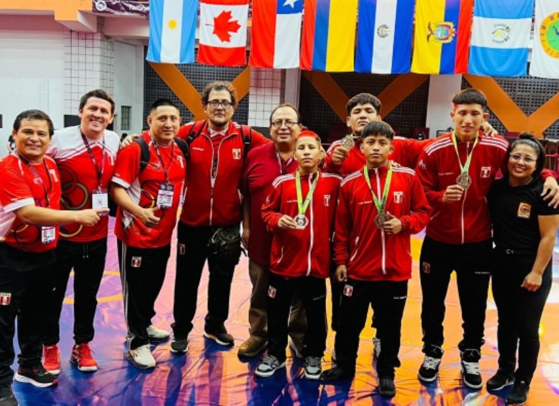 Perú ocupó el segundo lugar en el el Campeonato Panamericano U17 de Lucha