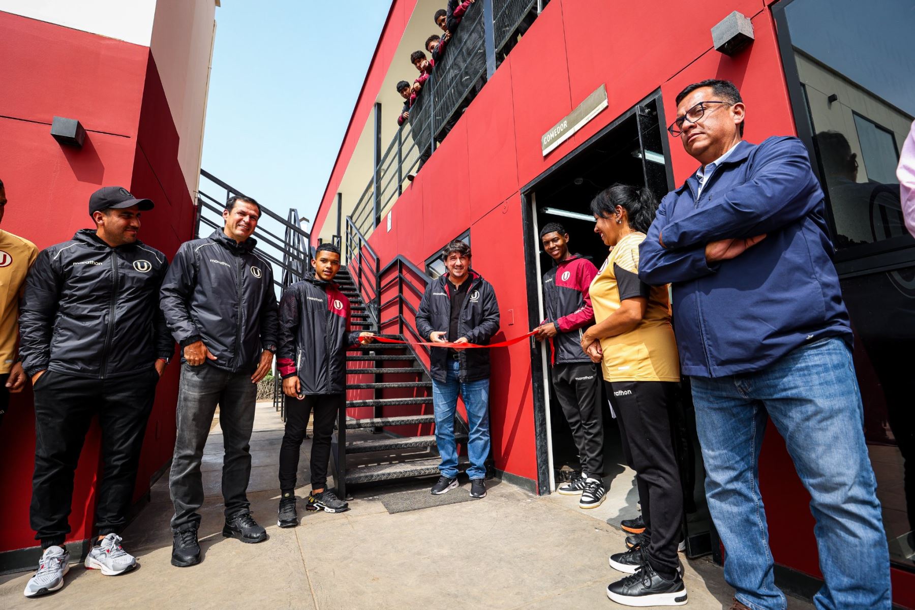 Jean Ferrari, administrador de Universitario de Deportes, encabezó la inauguración del Centro de Alto Rendimiento (CAR)