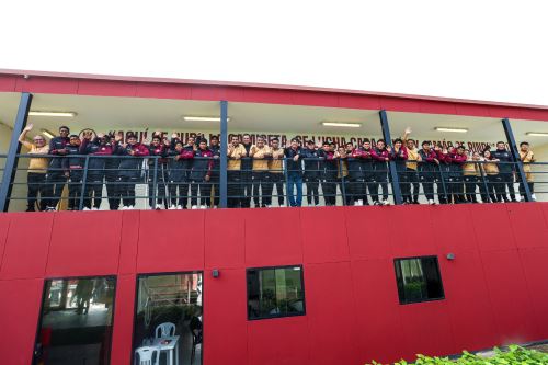 Jean Ferrari, administrador de Universitario de Deportes, encabezó la inauguración del Centro de Alto Rendimiento (CAR)