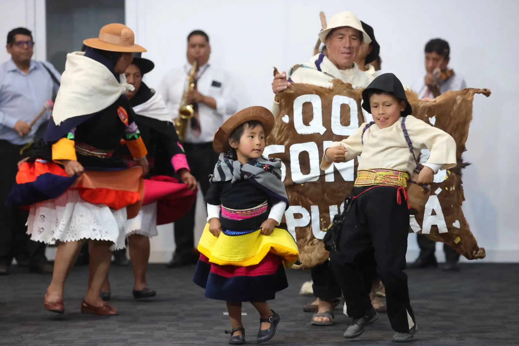 Presentación de la gran escenificación de las Batallas de Marcavalle y Pucará que se realizará el 06 de julio, en el Paraje Chuo Uco, en un escenario natural de tres kilómetros, entre cerros, quebradas y pampas, recordando la gran gesta liderada por Andrés Avelino Cáceres, en la Guerra del Pacífico, hace143 años. Foto: ANDINA/Melina Mejía