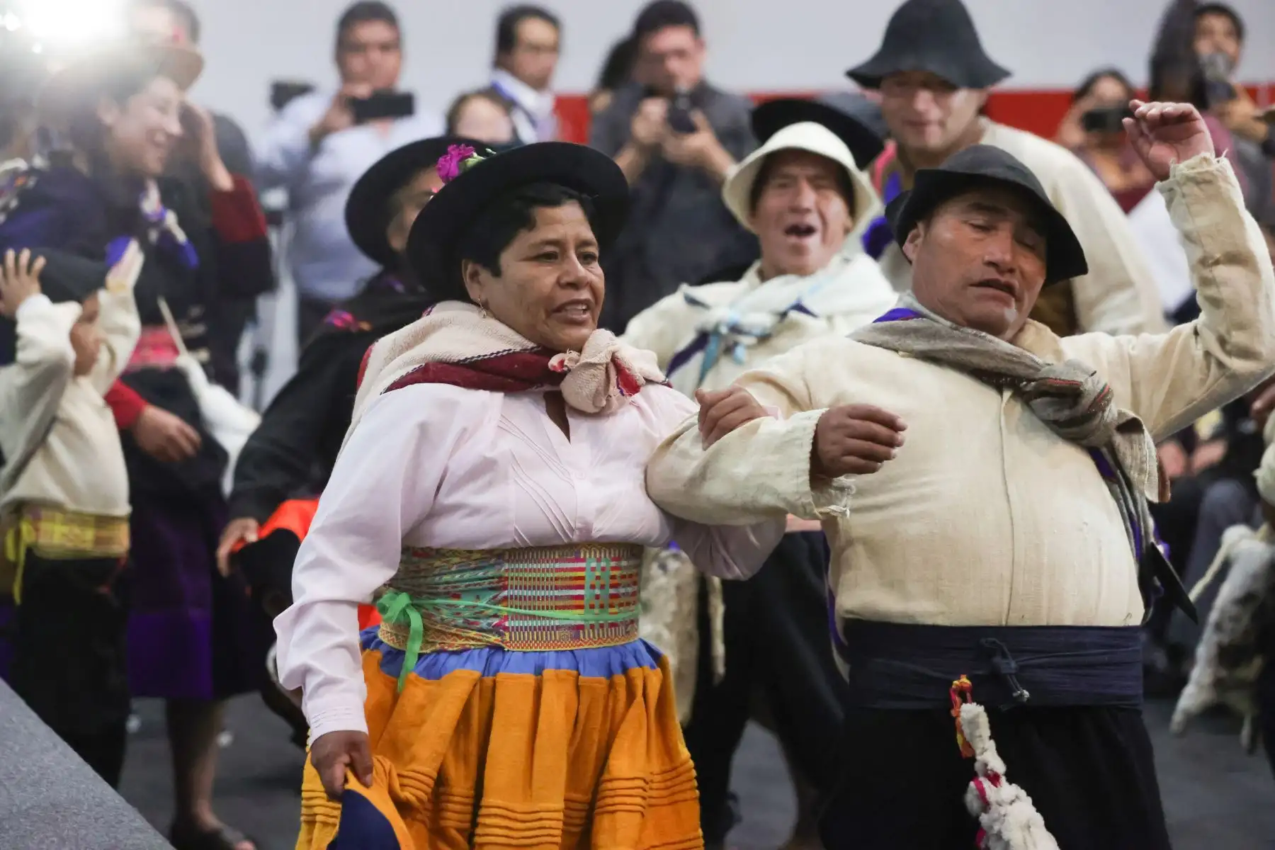 Presentación de la gran escenificación de las Batallas de Marcavalle y Pucará que se realizará el 06 de julio, en el Paraje Chuo Uco, en un escenario natural de tres kilómetros, entre cerros, quebradas y pampas, recordando la gran gesta liderada por Andrés Avelino Cáceres, en la Guerra del Pacífico, hace143 años. Foto: ANDINA/Melina Mejía