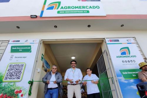 Nueva sede de Agromercado en Ica. ANDINA/Difusión