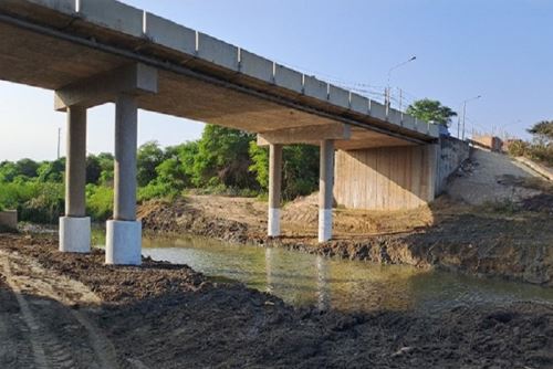 La intervención está a cargo de Provías Nacional, a través de su Unidad Zonal Tumbes.