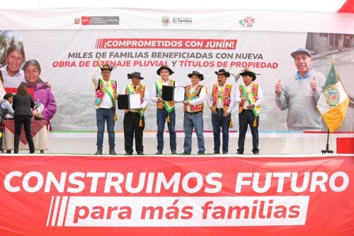 Ambos proyectos de drenaje pluvial demandarán una inversión total aproximada de S/34 millones.