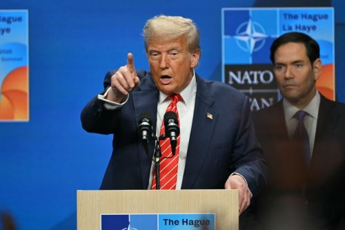 Donald Trump, presidente de Estados Unidos. Foto: AFP